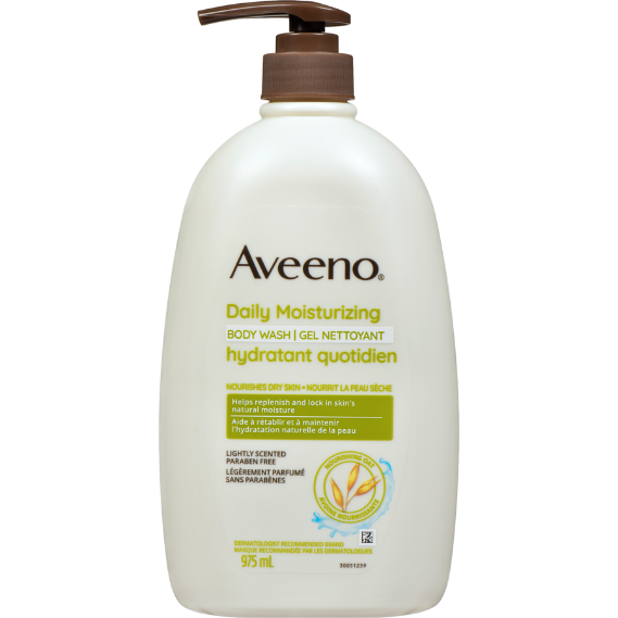 Aveeno Active Naturals Daily Moisturizing Body Wash 975 ml