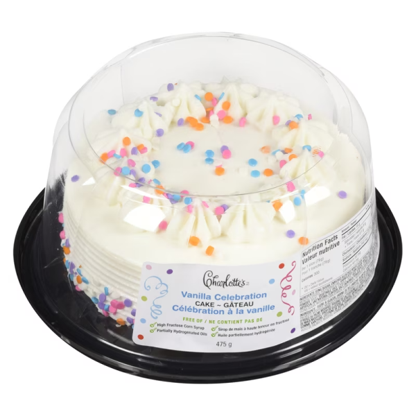 Charlotte’s Cake Vanilla Celebration