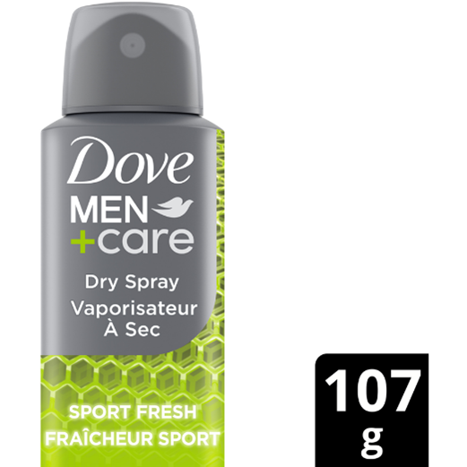 Dove Antiperspirant Deodorant Dry Spray, Sport Fresh
