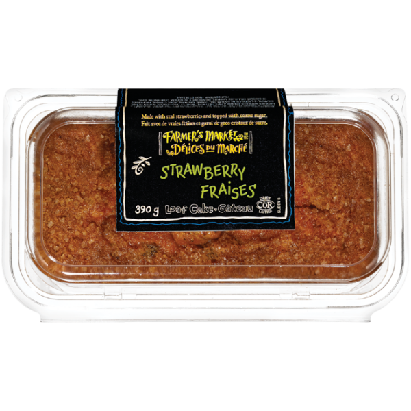 Farmer’s Market Strawberry Loaf Cake