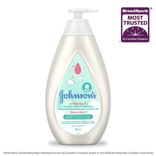Johnsons Newborn Wash & Shampoo