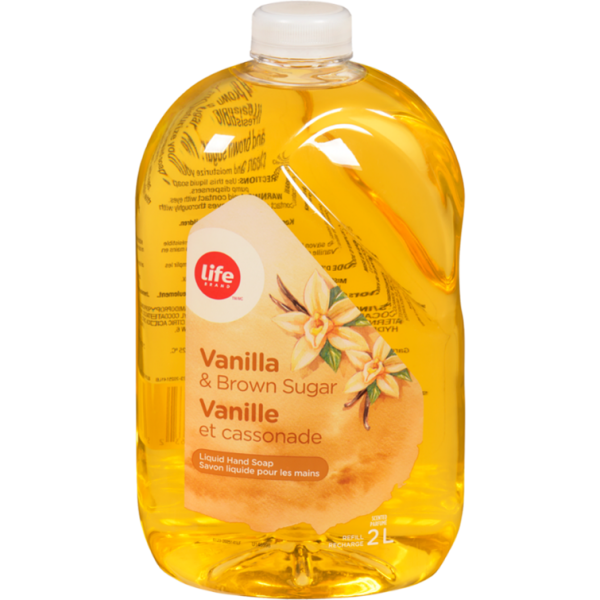 Life Brand Liquid Hand Soap, Vanilla & Brown Sugar 2 L