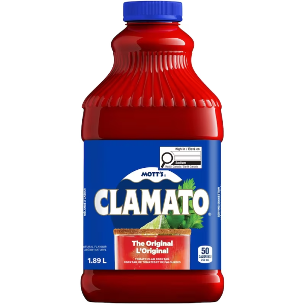 Mott’s Clamato, Original 1.89 l