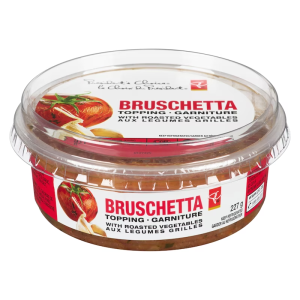President’s Choice Bruschetta Topping With Roasted Vegetables