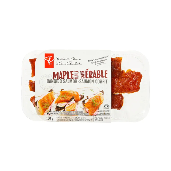 President’s Choice Candied Salmon, Maple Flavour
