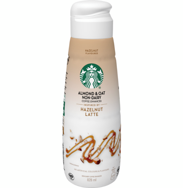 Starbucks Almond And Oat Dairy Free Hazelnut Latte Coffee Enhancer
