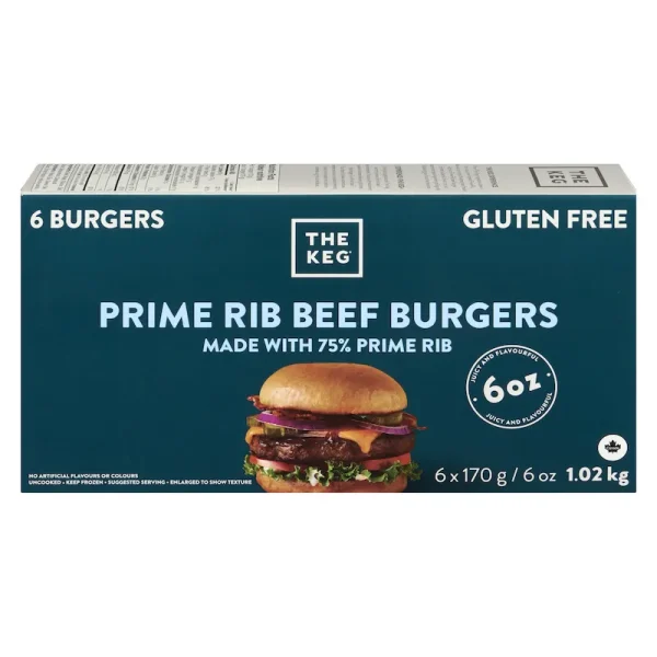 The Keg Prime Rib Beef Burger