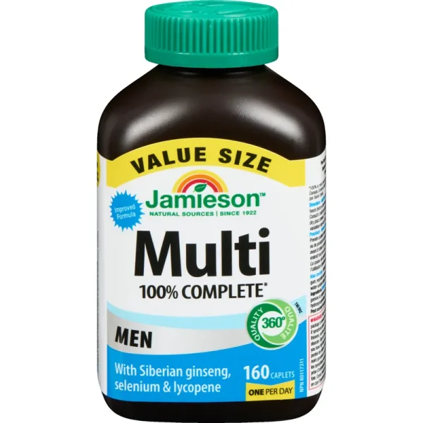 Jamieson Multi 100% Complete Men Value Size